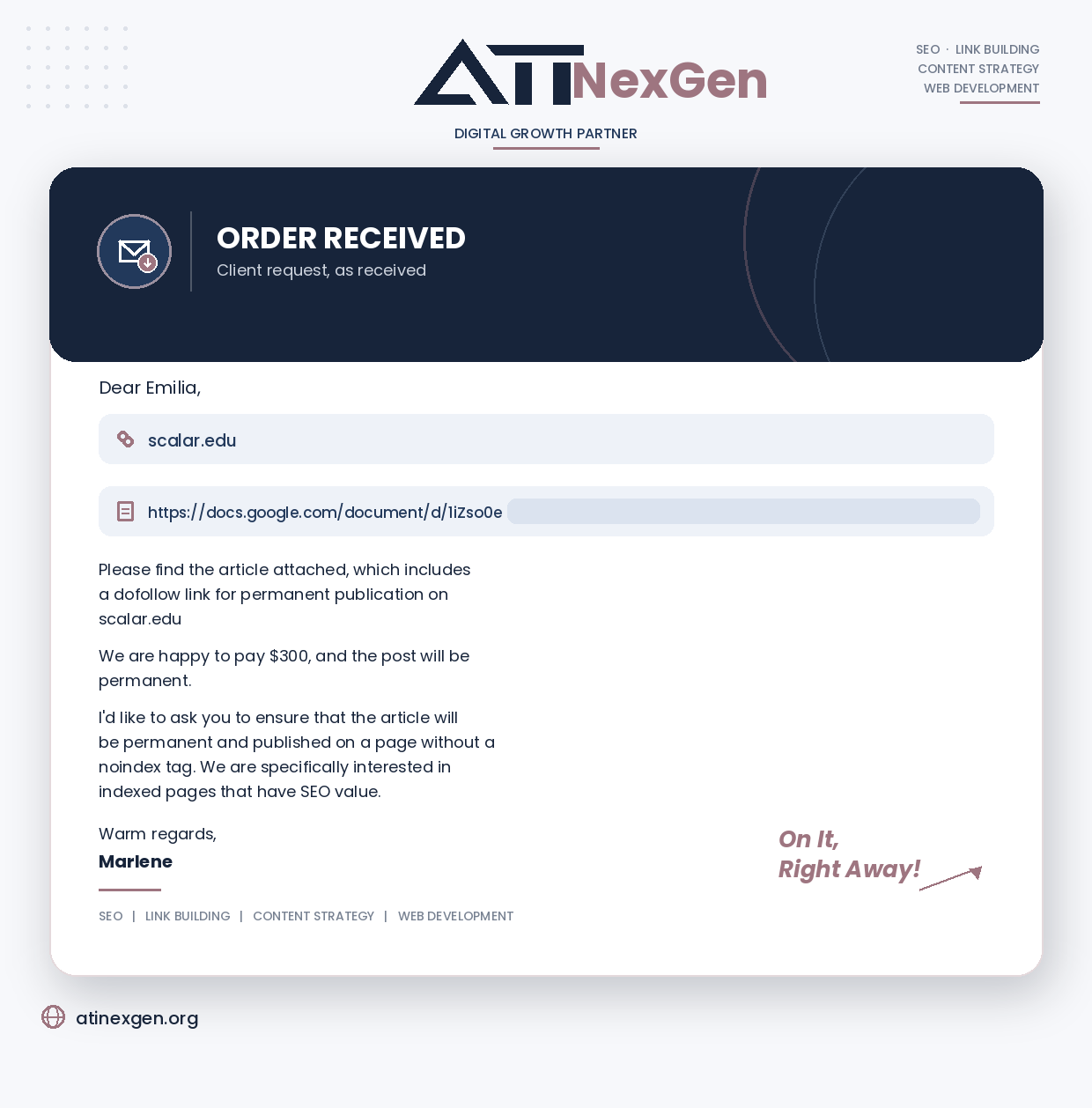Order proof, scalar.edu